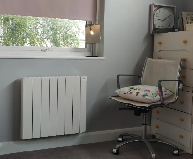 iSense Wi-Fi Controlled Electric Radiators by Intelli Heat installation